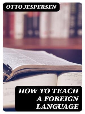cover image of How to Teach a Foreign Language